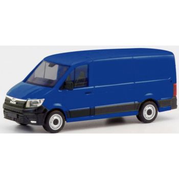 MAN TGE Kasten Flachdach, ultramarinblau