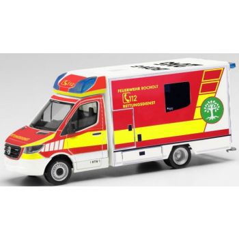 Mercedes-Benz Sprinter 18 Fahrtec RTW, Feuerwehr Bocholt - Rettungsdienst