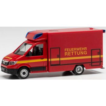 MAN TGE Fahrtec RTW, Feuerwehr Rettung, rot