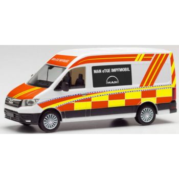 MAN eTGE Bus Hochdach, Corona Impfmobil, München - Bayern