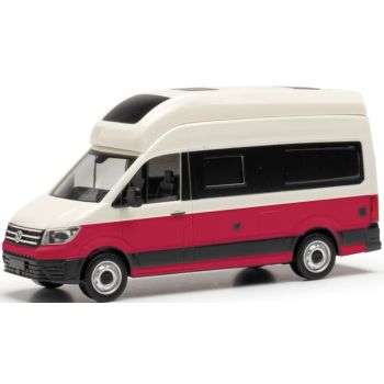 VW Crafter Grand California, candywhite - kirschrot