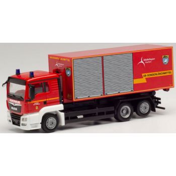 MAN TGS XL Wechselkoffer-LKW, Feuerwehr Eschweiler - Städteregion Aachen, AB-Sonderlöschmittel