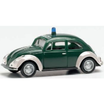 VW Käfer, POLIZEI München - ISAR 10, dunkelgrün/weiß