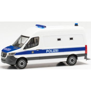 Mercedes-Benz Sprinter 18 Kasten, Gefangenentransporter POLIZEI Berlin, weiß/blau