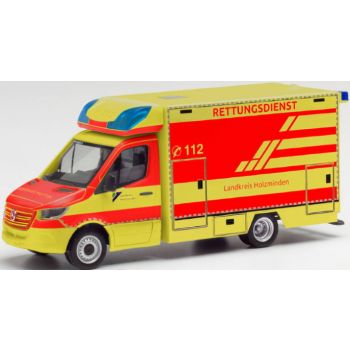 Mercedes-Benz Sprinter 18 Fahrtec RTW, Rettungsdienst Landkreis Holzminden - Niedersachsen