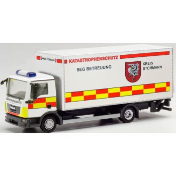 MAN TGL Koffer-LKW mit Ladebordwand, Katastrophenschutz SEG Betreuung - Kreis Sormarn - Schleswig-Holstein