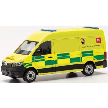 MAN TGE Kasten Hochdach, Ambulance Belgium - Krankentransportfahrzeug Belgien