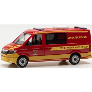 MAN TGE Halbbus Flachdach, ELW Feuerwehr Karlsfeld bei München, Landkreis Dachau