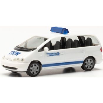 Ford Galaxy, THW - Technisches Hilfswerk, weiß/blau
