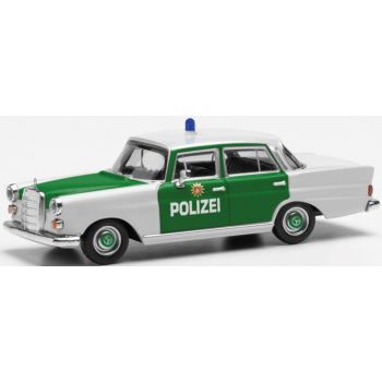 Mercedes-Benz Heckflosse, Polizei Hamburg, grün/weiß
