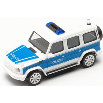 Mercedes-Benz G-Klasse, POLIZEI Brandenburg Land, weiß/blau