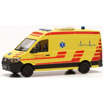 VW Crafter RTW Luxambulance, Rettungswagen Luxemburg