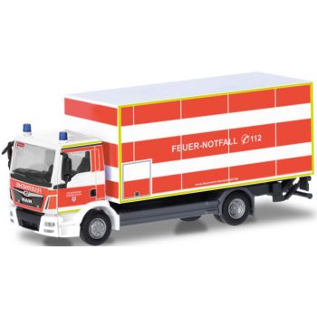 MAN TGM Koffer-LKW mit Ladebordwand, Feuerwehr Düsseldorf