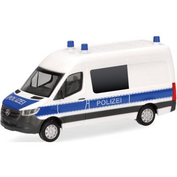 Mercedes-Benz Sprinter 18 Halbbus Hochdach, Polizei Nordrhein-Westfalen - Brandermittler, weiß/blau