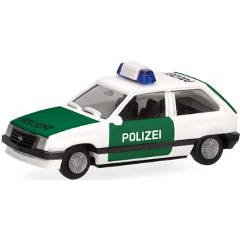 Opel Corsa A, Polizei, weiß/grün
