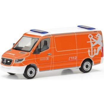 Mercedes-Benz Sprinter 18 Halbbus Flachdach, Feuerwehr Düsseldorf, Nordrhein-Westfalen