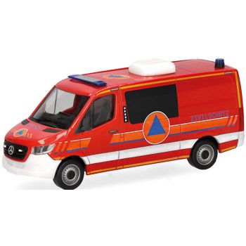 Mercedes-Benz Sprinter 18 Halbbus Flachdach, Zivilschutz