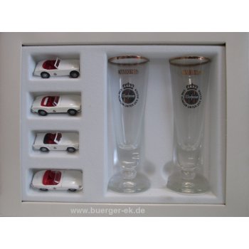 Warsteiner-Set 4 Cabrios incl. 2 Minitulpen