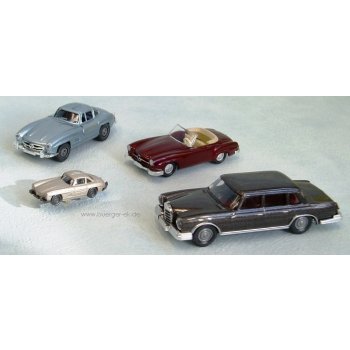 Mercedes-Benz Jubiläumsklassiker, 4 Mercedes-Benz Modelle