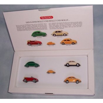 Set Wiking Käferlieblinge, 5 VW Käfer Modelle