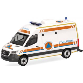 Mercedes-Benz Sprinter 18 Halbbus Hochdach, CBRN Zivilschutz (Unterstützungsverbund CBRN ist eine Einheit des Zivil- und Katastrohenschutzes)