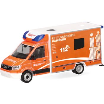 MAN TGE Fahrtec Rettungswagen, Feuerwehr Hamburg Rettungsdienst