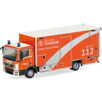 MAN TGL Euro 6c Koffer-LKW, Berliner Feuerwehr / Stroke-Einsatzmobil, Berlin