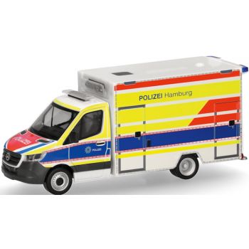 Mercedes-Benz Sprinter 18 Fahrtec RTW - Rettungswagen, POLIZEI Hamburg