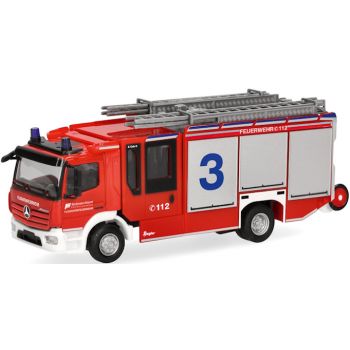 Mercedes-Benz Atego 13 Ziegler Z-Cab, Flughafen-Feuerwehr Friedrichshafen, Baden-Württemberg