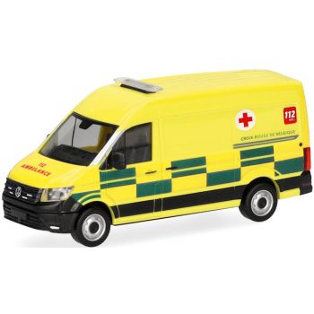 VW Crafter Kasten Hochdach, Rettungswagen Ambulance Croix Rouge, Rettungswagen Belgien