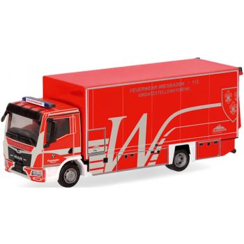 MAN TGL CC Koffer-LKW mit Ladeborwand, Feuerwehr Wiesbaden - Einsatzstellenhygenie, Wiesbaden - Hessen