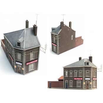 Kneipe De Statie, Bausatz, 210 x 79 x 160 mm