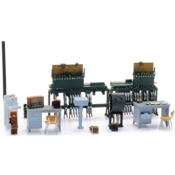 Innenaustattung Stellwerk Bausatz