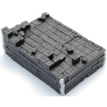 Brikettstapel im Depot angebrochen, Bausatz