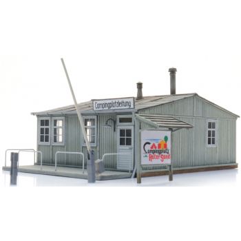 Rezeption und Cafeteria am Campingplatz, Bausatz