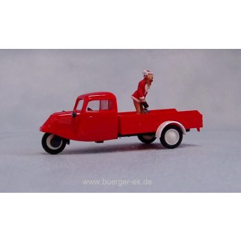 Hanseat Tieflader, Pritsche mit 