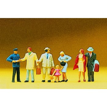 An der Bahnsteigsperre