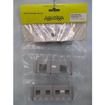 Fertighausteile, 3-teilig