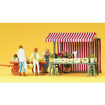 Obst- und Gemüsestände