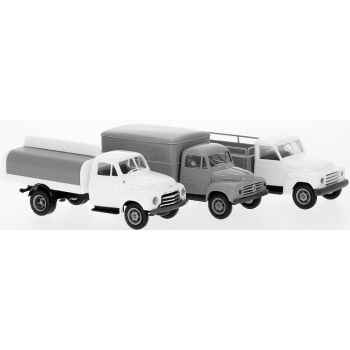 Bauteile für 3 Leicht-LKW: Opel, Borgward und Hanomag, Bausatz