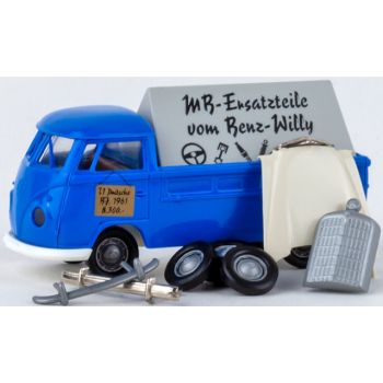 VW T1b mit Ladegut, Benz Willy, Baujahr 1960, Bausatz