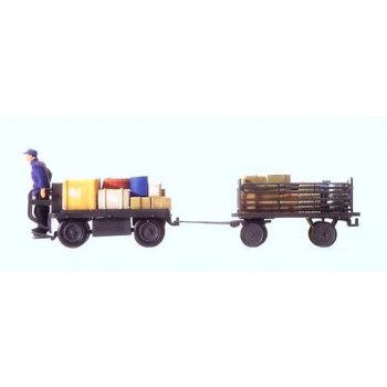 Elektrokarre mit Fahrer, Deutsche Bundesbahn