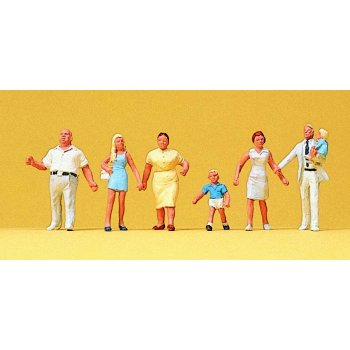 Familie Krause beim Spaziergang