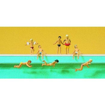 Kinder im Schwimmbad