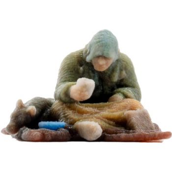 Obdachloser, 3D-Master-Figur