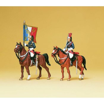 Garde Rupublicaine zu Pferd, Fahnengruppe