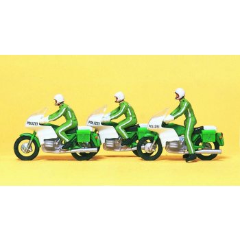 Kradfahrer POLIZEI, (3 Stück)