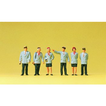 Belgisches Bahnpersonal