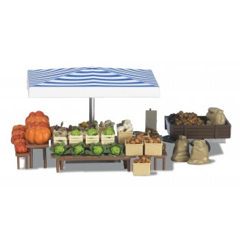 Marktstand, Gemüse