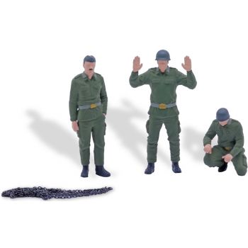 Drei Soldaten der Bundeswehr, fertig bemaltes Figurenset, Spur 0